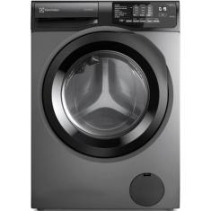 Lava e Seca Electrolux 12Kg 7Kg Inverter, Água Quente LSC12, Cinza, 22
