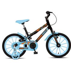 Bicicleta Infantil Aro 16 Dinos 202/11 Colli - Preto Fosco