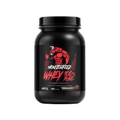 WHEY  PROTEIN 100% SUPER PURE (907G) - CHOCOLATE - MONSTERFEED 