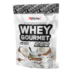 Whey Protein Gourmet 907g Refil - FN Forbis (Iogurte de Coco)