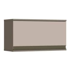 Armário de Geladeira p/ Cozinha Connect 60cm 1 Porta Basculante Duna/Cristal - Henn