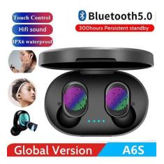 Fone De Ouvido A6s Tws Wireless Bluetooth 5.0 Earphone - OEM, Preto