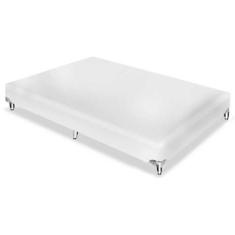 Cama Box Base Universal King Americana Courano White (193x203x23) - Or