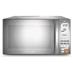 Micro-ondas Brastemp Ative 38 Litros Espelhado com Grill Inox - BMJ38A