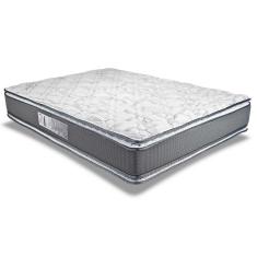 Colchão Queen Molas MasterPocket Ensacadas Lucksfaction Plus Pillow Top Gray (158x198x30) - Luckspuma