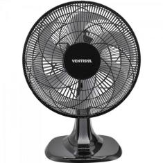 Ventilador De Mesa 40 Cm Com 6 Pas 220V Turbo 6 Preto-cinza Ventisol