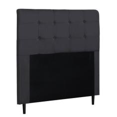 Cabeceira Para Cama Box Luna Casal 1,40cm Suede Cinza - FdECOR - Itali