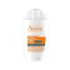 Avène Mat Perfect Tri-Defense Ultra Fluido Protetor Solar Facial Tom 1.5 Claro/Médio FPS 50 40g-Unissex