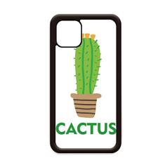 Cacto verde suculentas de plantas em vaso para iPhone 12 Pro Max Capa para Apple Mini Mobile Case