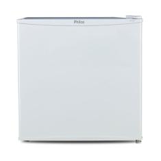 Frigobar Philco 45L 1 Porta Degelo Manual e Porta Garrafas PFG50B Branco