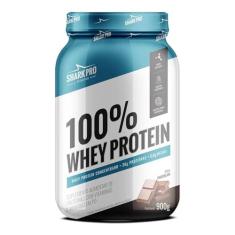 Sharkpro Whey Protein 100% Pote 900G Sabor Chocolate
