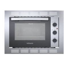 Forno De Embutir Elétrico Venax Grand Gourmet 45L Inox Preto 127V