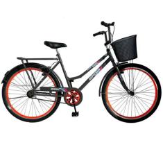 Bicicleta Aro 26 Retro Urbana Tropical Freios V Brake Rodas Alumínio A