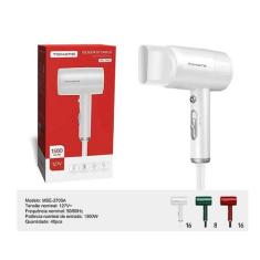 Secador de Cabelos Profissional Ar Quente e Frio 1500W 127V MSE-2700A 