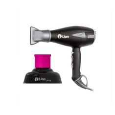 Secador de cabelo lion multpower 3200w preto fosco 220v + difusor de a
