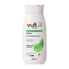 Sabonete Líquido Corporal Antiressecamento Vult Corpo Hidraluronic Frescor 200ml