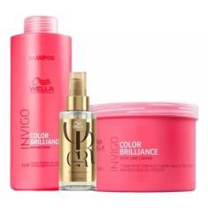 Kit Wella Color Brilliance + Óleo Reflections (3 Produtos)