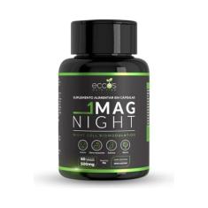 Suplemento Alimentar Eccos Mag Night 60 Cápsulas
