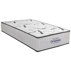 Colchão Solteiro Highfoam Bordado Espuma Hr45 88x188x28cm - Ortobom