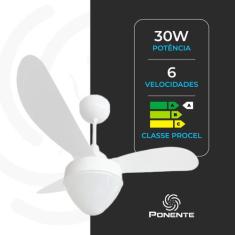 Ventilador Teto Gale Inverter Para 2 Lâmpadas + Controle - Ventisol, B
