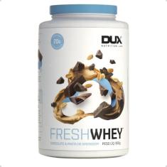 Whey Protein Fresh 3W 100% Natural 900g Dux Nutrition-Unissex