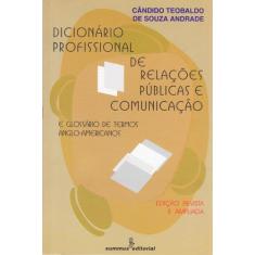 Livro - Dicionario Profissional De Relações Públicas E Comunicação