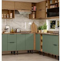 Balcão Para Cozinha Canto Reto Toscana