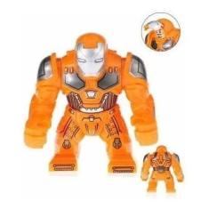Boneco Big Blocos De Montar Grande Homem De Ferro Mk36
