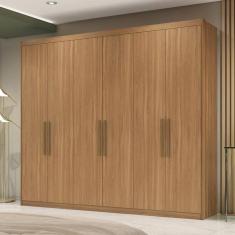 Guarda Roupa Casal Ambiente Sumatra Amêndola Touch – Demóbile