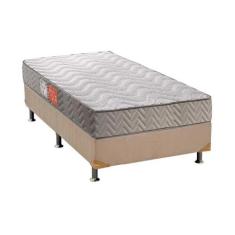 Cama Box Solteiro: Colchão Espuma Paropas D45 Pasquale Clean + Base CR