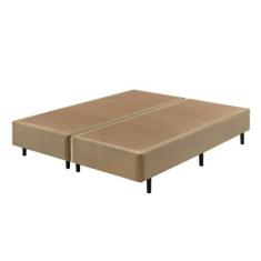 Base Box Somiê Queen ECO Veludine Liso 40x158x198cm - Ecoflex
