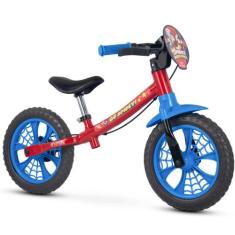 Bicicleta Masculina Modelo Spider - Man Sem Pedal Balance - Nathor, Ve