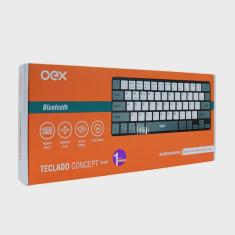 Teclado Bluetooth Concept Multimídia Padrão ABNT2 - TC506 oex