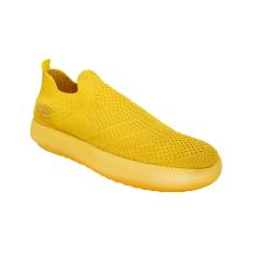 Tenis Ortopedico Flyfeet Nuvem KNIT 38-39 Amarelo