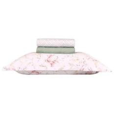 Jogo De Cama Solteiro 3 Pçs Malha Sofisticata Sublime