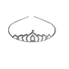 Kit 5 Coroas Tiaras Strass Infantil Menina Princesa Fantasia