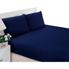 Jogo de Lençol Casal Queen 4 Peças 400 Fios Aveludado - Gaby enxovais,