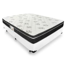 Cama Box Viúva + Colchão De Molas - Ortobom - Physical Nanolastic 128c