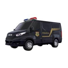 Miniatura Van Carrinho Iveco Daily Serviços Essenciais Coleção Design 
