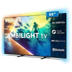 Smart TV Philips 65" UHD 4K Ambilight 65PUG8100/78, 65"
