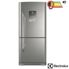 Refrigerador Bottom Freezer Electrolux de 02 Portas Frost Free com 598 Litros Painel Eletrônico Inox - DB84X