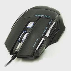 Mouse Gamer X Soldado 3000 Dpi Anatomico Multicolor Gm-700