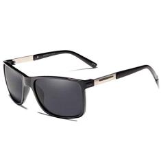 Óculos de Sol Masculino Kingseven Design Quadrado com Proteção Polarizados UV400 S-719 (C3)