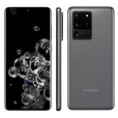 Usado: Samsung Galaxy S20 Ultra 128GB Cosmic Gray Excelente - Trocafone