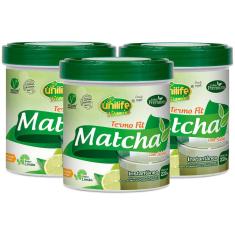 Matcha - Chá Verde - Solúvel 220g Kit com 3
