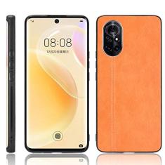 Capa adequada para Huawei Honor Nova 8, capa de celular estilo couro, proteção robusta 360° proteja seu telefone capa de cor retrô para Huawei Honor Nova 8