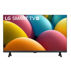Smart TV 32" LG HD 32LR600B Processador a5 Ger6 AI Alexa integrado LG Channels webOS 23 - Compatível com Controle Smart Magic