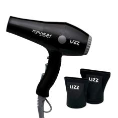 Secador de cabelo Lizz Titanium Black 2150W