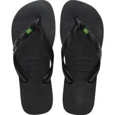 Chinelo Havaianas Masculino Brasil Preto-Masculino