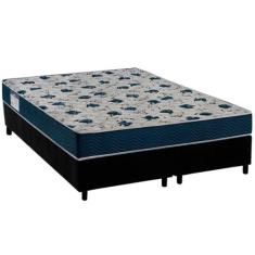 Cama Box Queen: Colchão Ortopédico Ortobom D28/EP Anatômico Fort Tech 